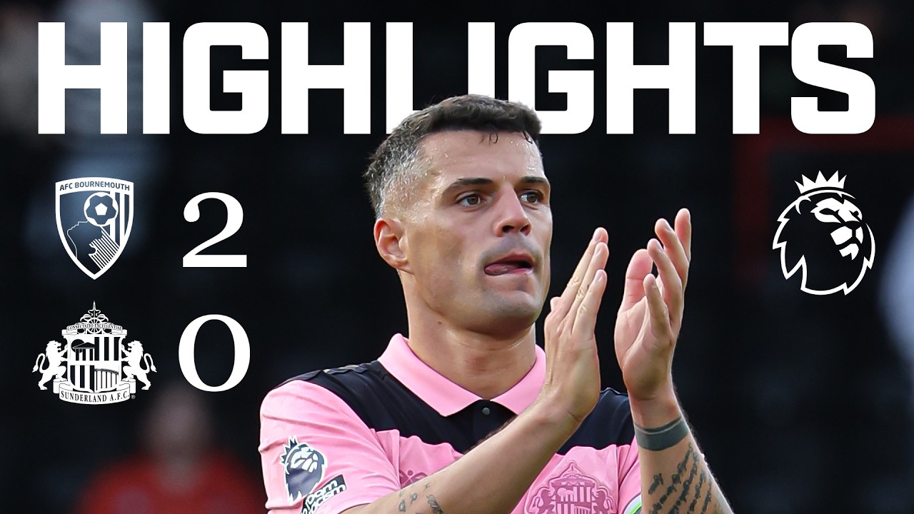 AFC Bournemouth 2 - 0 Sunderland AFC highlights