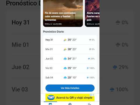 El tiempo para general Deheza