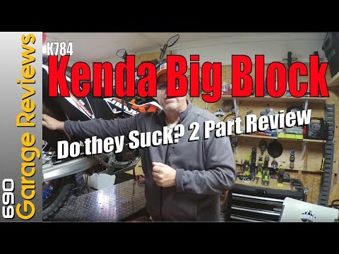 KENDA Big Blocks dual sport tires The truth Do They Suck?
