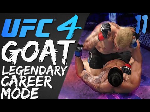 UFC 4 - Career Mode Legendary G.O.A.T #11 - Undisputed
