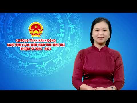 Chương trình hành động của ứng cử viên Nguyễn Thị Oanh