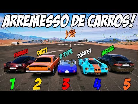 EU E O LEITE QUENTE FOMOS HUMILHADOS - ARREMESSO DE CARROS - FORZA HORIZON 3 ONLINE