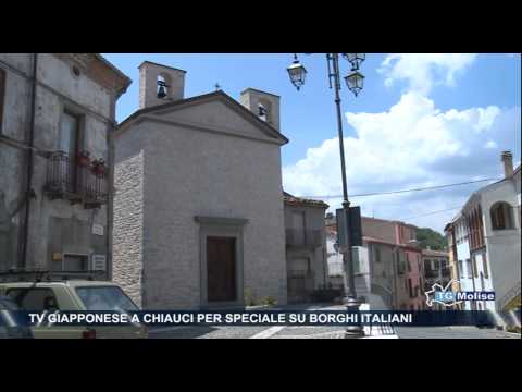 Tv giapponese a Chiauci per speciale su borghi italiani