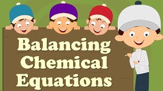 Balancing Chemical Equations for beginners | #aumsum #kids #science #education #children
