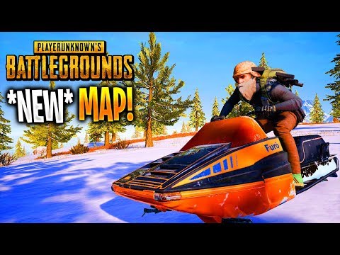 FIRST IMPRESSIONS on *NEW* PUBG Snow Map! (PUBG NEW Map Vikendi)
