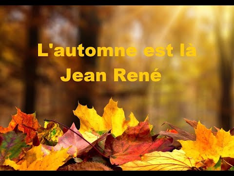 L'automne est là de Jean René  comptine maternelle en images