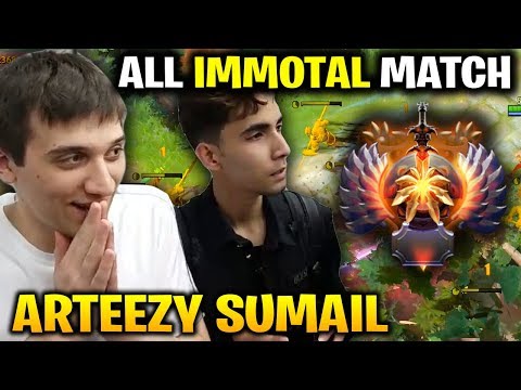 Arteezy PL ft Sumail Earthshaker - TOP TIER MATCH HIGH RANK DOTA