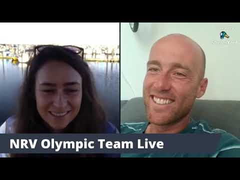 iQfoil EM Vizemeister Sebastian Kördel im Interview mit NRV Olympic Team Surferin Lena Erdil.