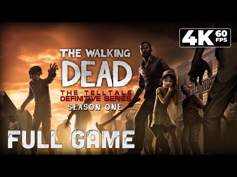 The Walking Dead: Definitive Edition | Season One (PC) - Full Game 4K60 Walkthrough - No Commentary