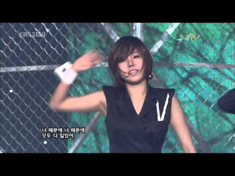 After School - Because of You (Music Bank 27-11-09)