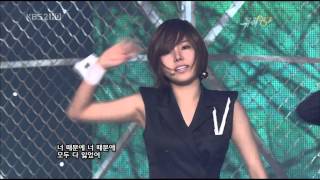 After School - Because of You (Music Bank 27-11-09)