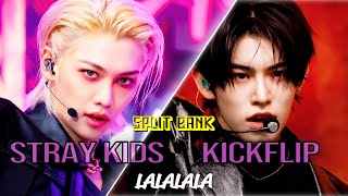 Download lagu [📺Split Bank] Stray Kids (스트레이키즈) x KickFlip (킥플립) - LALALALA | KBS WORLD TV mp3