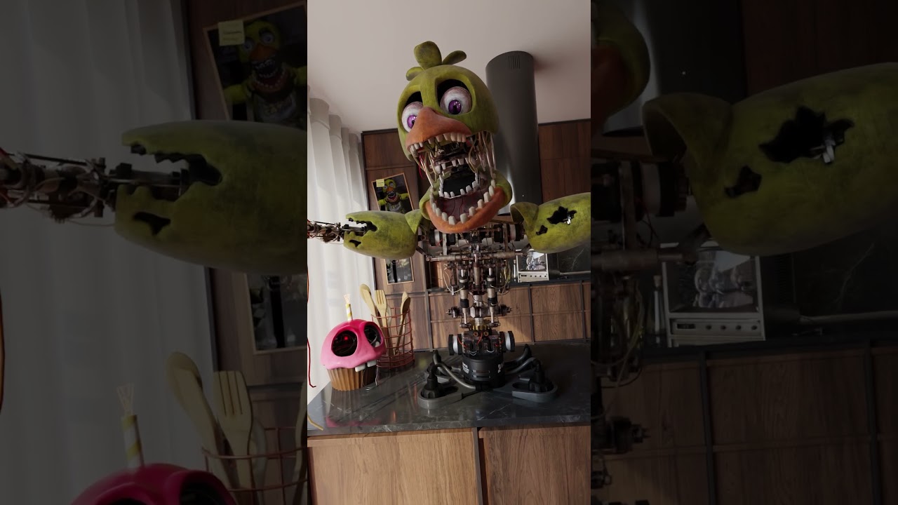 FNAF 2 Withered Animatronics in Real Life