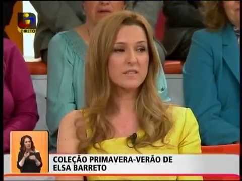 Elsa Barreto - TVI (Você na TV - Nova Coleção Primavera Verão 2012)