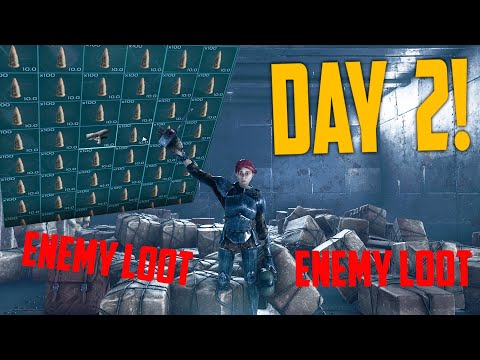 Raiding for INSANE Profit on Day 2! - ARK