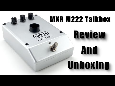 MXR Talk Box - Unboxing, Review, and Setup - EVERYTHING YOU NEED TO KNOW