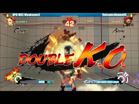 SSF4 AE2012 RPD MCZ Weaksauc3 vs VolcanicAkuma55 GUTS2 Tournament
