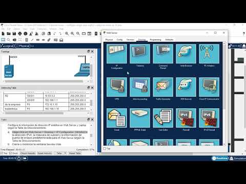 2.7.2 Packet Tracer - Configuración de OSPFv2 de área única - Configure single area OSPFv2 physical