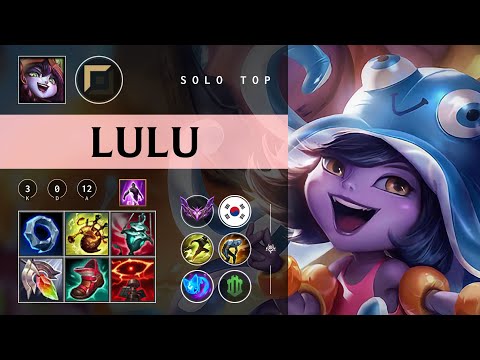 Lulu Top vs Akali - KR Master Patch 26.01