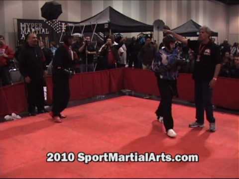 Chad Cannon v Jonathan Chavez - Men's MW point sparring - 2010 Compete Nationals