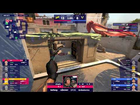 s1mple incredible 4k with AWP to beat VITALITY