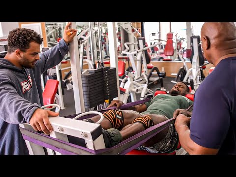 Leg Day At Psycho’s Body Shop | Mr. Olympia Prep 2024