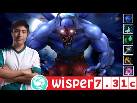 [DOTA 2] bc.Wisper the NIGHT STALKER [OFFLANE] [7.31C]
