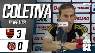 COLETIVA FILIPE LUÍS | AO VIVO | Flamengo x Madureira - Carioca 2026