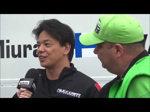 #venray3wide 2019 Threewide TV Interview mit Kenko Miura / Alex Caffi Motorsport