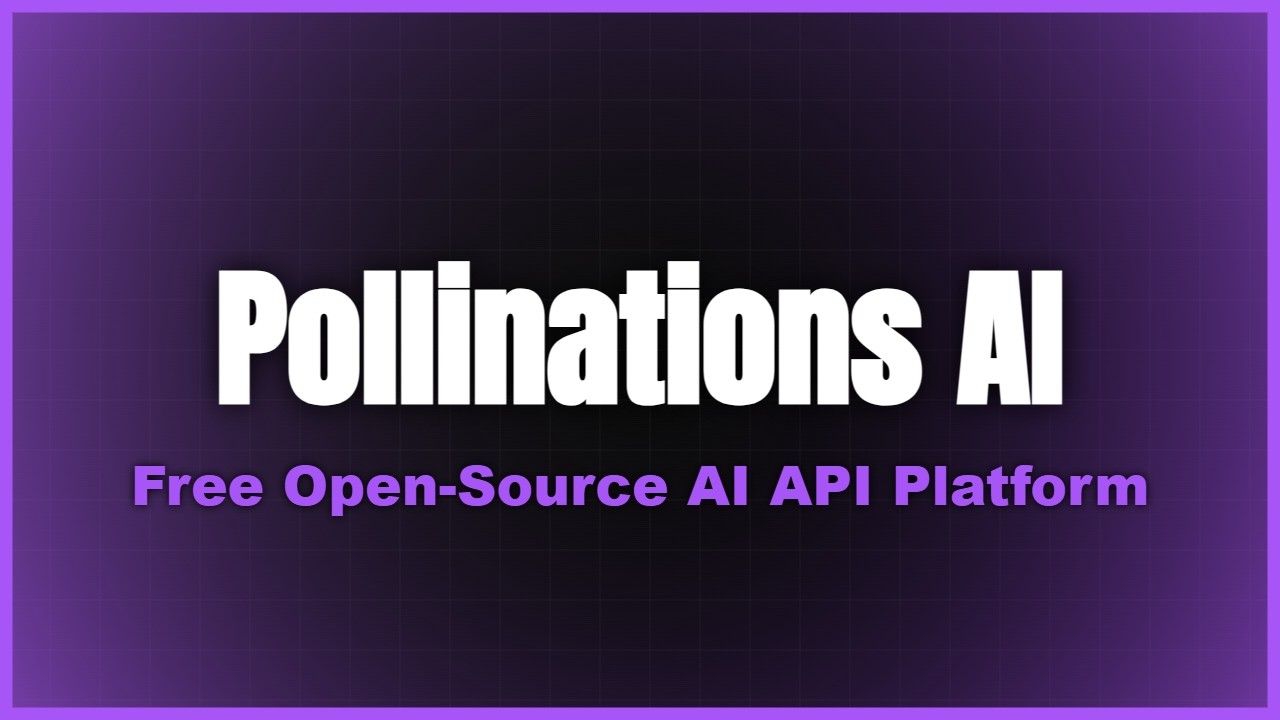 Pollinations tutorial