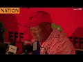 Julius Malema praises South African voters for denying ANC absolute parliamentary majority