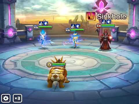 Summoners War - Solo Ramagos in Siege battle
