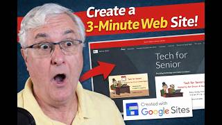 How to Create a Web Site in 3 Minutes ( No Tech skills needed)