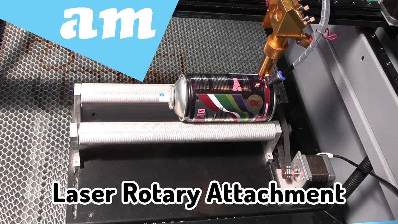How to Use a Rotary Attachment on TruCUT 6040 Laser with RD Works