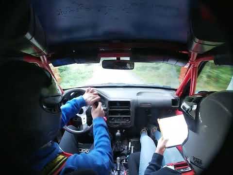 Kacper Maniak / Monika Kaziród - Peugeot 106 Rallye - SUPER SPRINT  Straszydle 2023 - onboard PS1