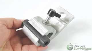 Aerial Fiber Cable Mini Bracket for Poles