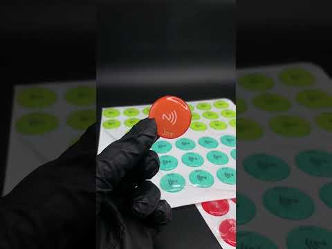 LINQS Pebble NFC Sticker Tags | Links & Payments (video thumbnail)