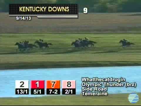 Olympic Thunder fica com vice-campeonato do Kentucky Turf Cup Stakes 2013 (G.III)