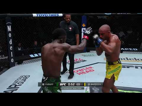 Sodiq Yusuff vs Edson Barboza full fight