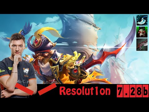 [DOTA 2] HR.Resolut1on the PANGOLIER [OFFLANE] [7.28B]