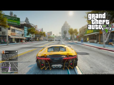Grand Theft Auto 5 4k Ultra Graphics Gameplay Part 43 | GEFORCE RTX™ 3080 4k 60FPS