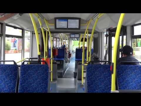 Ride in VBL trolleybus 201