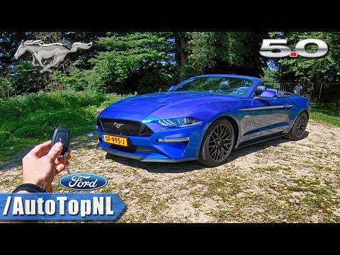 2018 Ford Mustang GT 5.0 Convertible REVIEW POV Test Drive by AutoTopNL