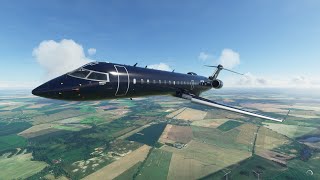 Aerosoft CRJ 550 I-FIMI Private Jet video