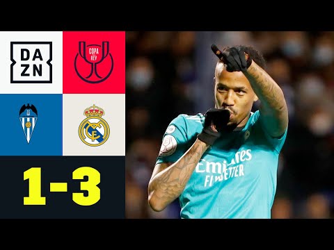 Underdog trifft traumhaft - Reals Joker mit Glück: Alcoyano - Real Madrid 1:3 | Copa del Rey | DAZN