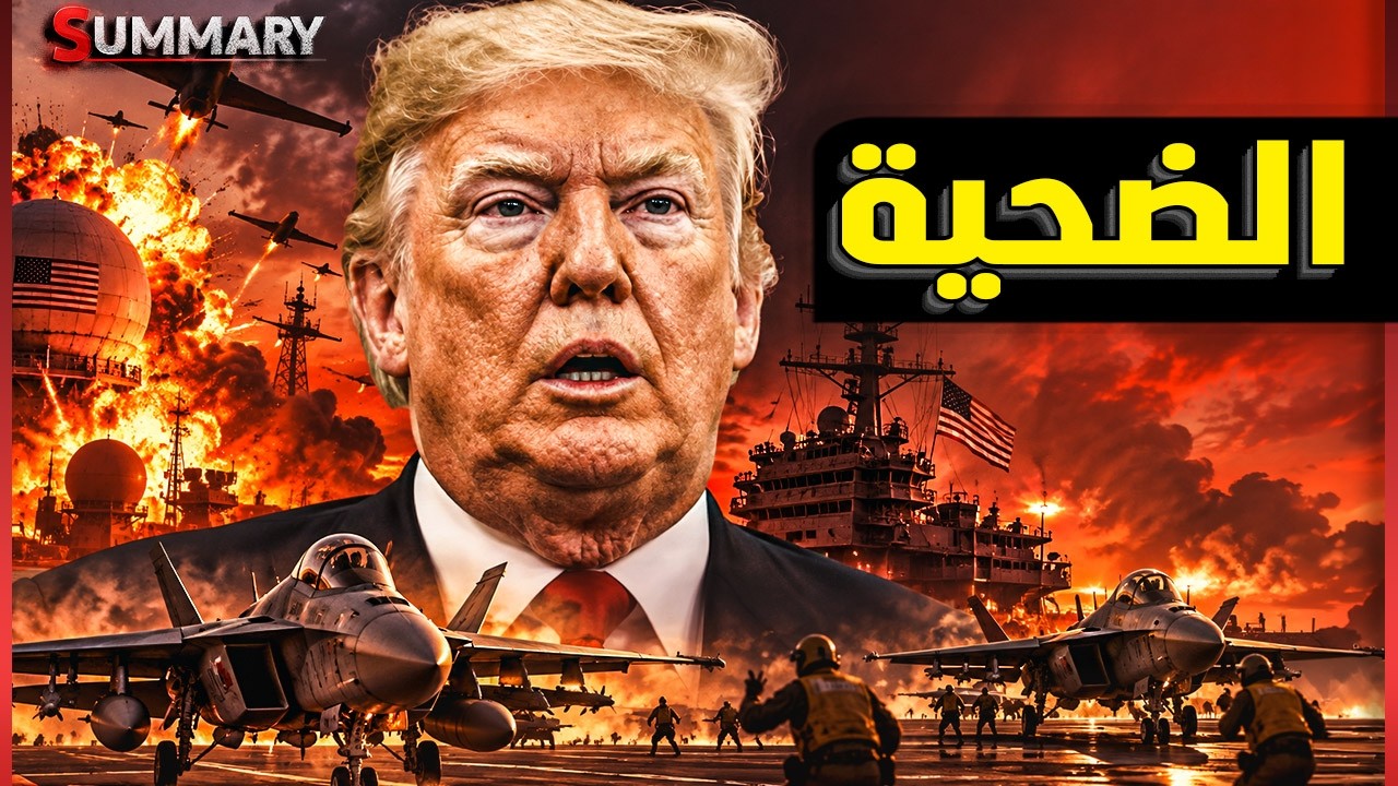 ترامب في مصيدة إيران رسمياً .. أمريكا تُستنزف بالكــامل والخليج و مصر يدفعــو