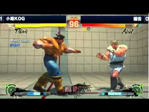 KojiKOG (Hawk) vs Nekojita (Abel) - "Mix Up Night" AE2012 - Top 4
