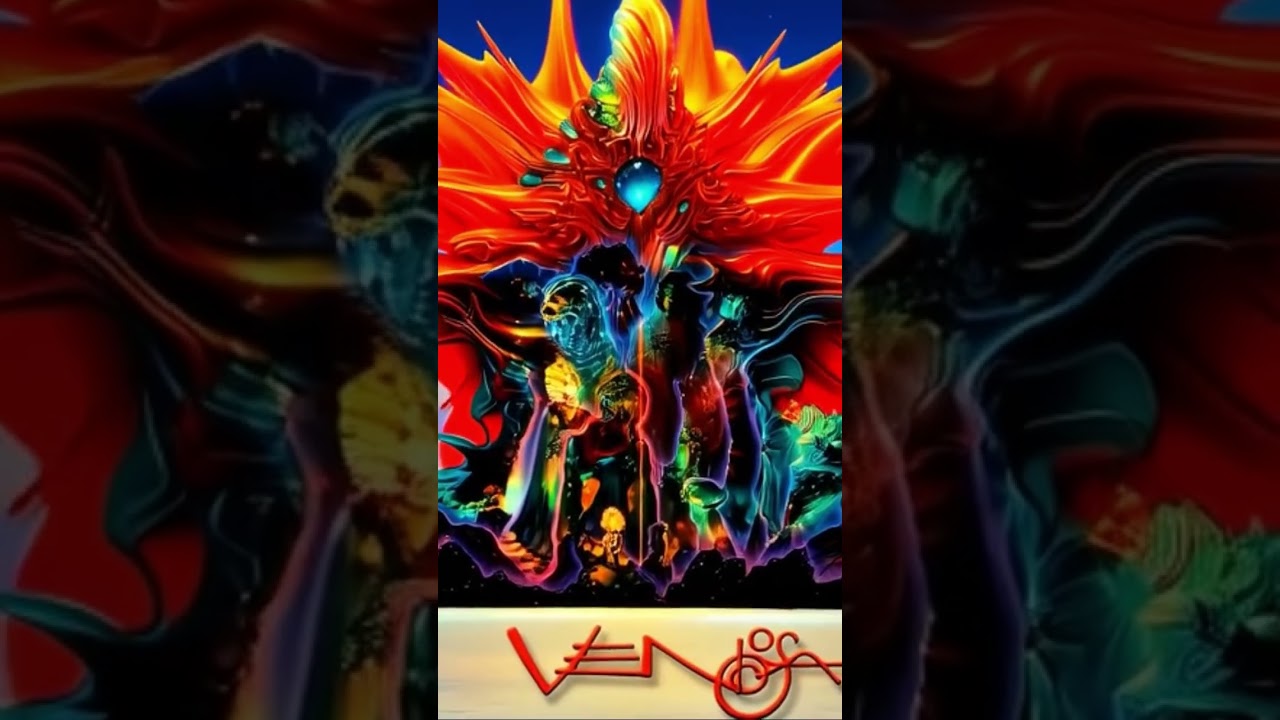 ‘Alien Wind’ Robert Venosa oil on canvas. Animated by Grok Ai