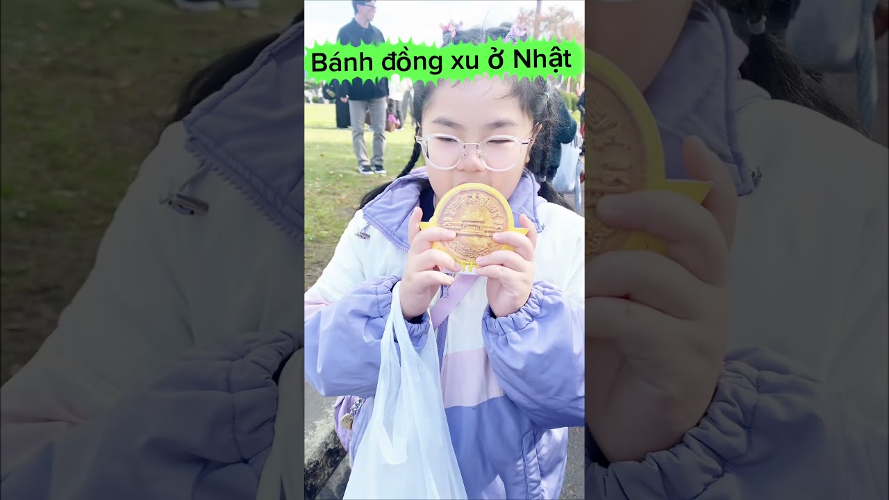 Bánh đồng xu vạn người mê ở Nhật #cuocsongnhat #food #kieu88  #banhdongxunhat