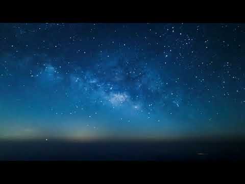 Time-lapse of Galaxy milky Way. shot by Huawei p40pro
